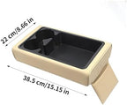 Armrest Cover for Car Multifunctional PU Leather Cup Holders - Image 2