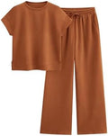 PRETTYGARDEN 2 Piece Sets For Women 2026 Summer Outfits Casual by PRETTYGARDEN