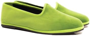 Tradizionale Friulane Shoes for Women – Velvet Ballet Slippers, Italian Handmade Women's Loafers & Slip-Ons, Elegant Indoor Slippers - Image 3