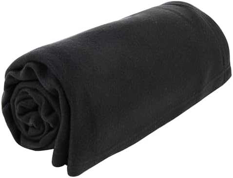 (24 Pack) Bulk Fleece 50x60 Throw Blankets for Wedding Favors, Homeless Women, Men, Homes, Bed, Sofa, Couch, Office, Pet Blankets, Travel | Soft Warm Lightweight Throw Blankets in Bulk (Black) - Image 4