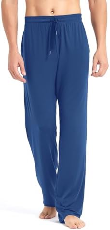 32/34/36/38 Long Inseam Men's Tall Pajama Pants Lounge Sleepwear Bottoms by Idtswch