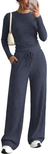 RUMIA Lounge Sets for Women Fall Outfits Sweater Cozy 2 Piece(S-2XL) by RUMIA-YourEverydayLuxury