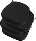 idee-home Outdoor Chair Cushions Set of 4, 17" x 17" D-Shaped by idee-home