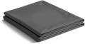 NEST and NOOKS 100% Cotton Sateen Twin XL Flat Sheet, Charcoal by NestandNooksBedding