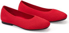 Frank Mully Women's Flats Square Toe Flats Comfortable Slip on Washable Ballet Flats Shoes for Women Dressy Work - Image 2