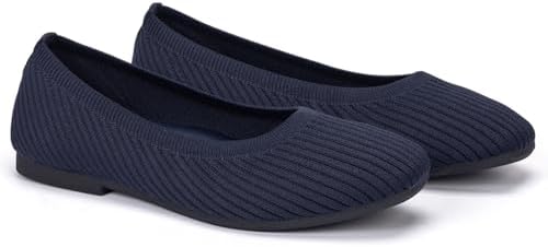 Frank Mully Women's Flats Square Toe Flats Comfortable Slip on Washable Ballet Flats Shoes for Women Dressy Work - Image 2