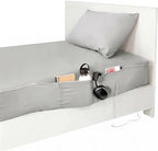NEST and NOOKS Twin XL Cotton Fitted Sheet with Side Pockets + Pillowcase by NestandNooksBedding