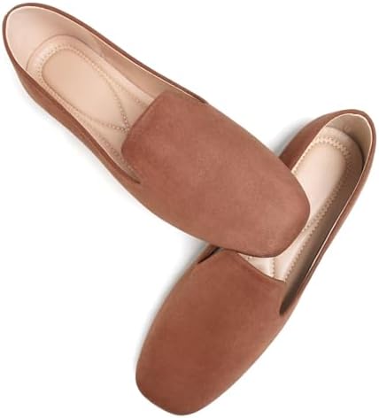 SAILING LU Women's Pointy Toe Ballets Flats PU Leather - Image 4