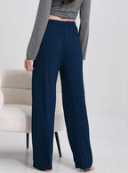 FEQO 3 Pack Women's Lounge Pants Wide Leg Yoga Pants Pajama Bottoms - Image 3
