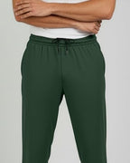 3 Pack Men's Mesh Sweatpants Open Bottom Lounge Workout Track Gym Pants - Image 2