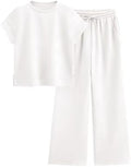 PRETTYGARDEN 2 Piece Sets For Women 2026 Summer Outfits Casual by PRETTYGARDEN