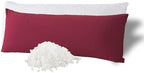 WhatsBedding Memory Foam Body Pillow with Cover, Long Bed Pillow for Adults by WhatsBedding