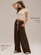 Trendy Queen Women's 2 Piece Matching Summer Lounge Set with Pockets - Image 3