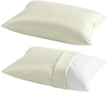NTBAY Toddler Pillows with Pillowcases Set, 4 Piece 13 x 18, Ivory by NTBAY