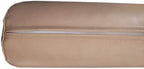 PU Leather Waterproof Long Bolster Cervical Pillow Round Roll Cylinder Bolster Neck Pillow Waist Back Pillow Creative Feet Support Cushion (Khaki, 18×50cm) - Image 3