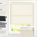 AOSKY No Drill Cordless Light Filtering Cellular Shade 36" W x 64" H Beige by AOSKY