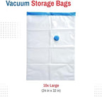 Spacesaver Vacuum Storage Bags with Hand Pump, Large, 10 Pack - Image 4