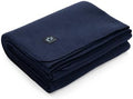 Arcturus King Size Wool Blanket (90"x 108") | Thick, Washable, Navy Blue by Arcturus
