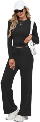 RUMIA Lounge Sets for Women Fall Outfits Sweater Cozy 2 Piece(S-2XL) - Image 2
