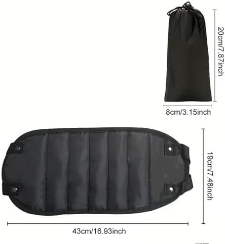 Foot Hammock for Plane Travel Portable Airplane Footrest,Leg Plane Travel Footrests,Foot Hammock Flight,Feet Rest Hanger for Planes,Train,Office,Car Women Men(Black) - Image 7