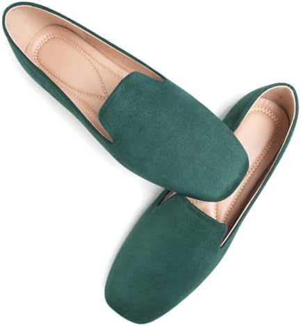 SAILING LU Women's Pointy Toe Ballets Flats PU Leather - Image 2