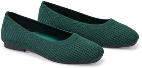 Frank Mully Women's Flats Square Toe Flats Comfortable Slip on Washable Ballet Flats Shoes for Women Dressy Work - Image 2