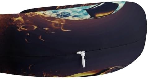 Personality Memory Foam Travel Neck Pillow Neck Head Cushion Pillow - Image 4