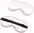 Solid Color Cotton Eye Mask for Sleeping (Light Pink) by Unknown