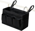 Bedside Organizer Iron Frame Multi-Pocket Hangable Basket by Unknown