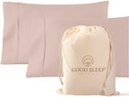 1000 TC Standard Pillowcases Set of 2 100% Egyptian Cotton Pillow Cases by GoodSleepBedding