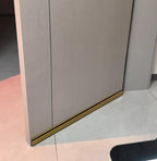 Light Blocking Automatic Drop Down Seal Strip for Door Bottom, Energy Saving Weather Stripping, Hotel, Apartment Door Draft Stopper - Image 2