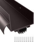 1 Pcs 1-3/4" x 36" U Shaped Aluminum Door Bottom Sweep by Unknown