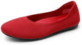 DREAM PAIRS Women's Dress Knit Ballet Comfort Flats by DREAMPAIRS