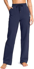 SANTINY 31"/33"/35" Women's Tall Cotton Sweatspants Lounge by SANTINY