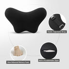 Definitely Comfy Car Headrest Pillow, Car Neck Pillow with Adjustable Strap - Image 3