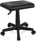 Footrest Stool Under Desk Adjustable Height Footrest Ottoman Ergonomic by Lilithye