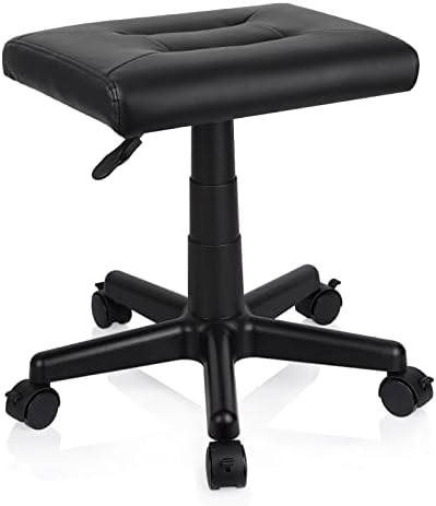 Footrest Stool Under Desk Adjustable Height Footrest Ottoman Ergonomic by Lilithye