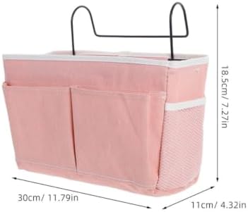 2pcs Bedside Storage Organizer with Pockets for Bunk Beds - Image 3