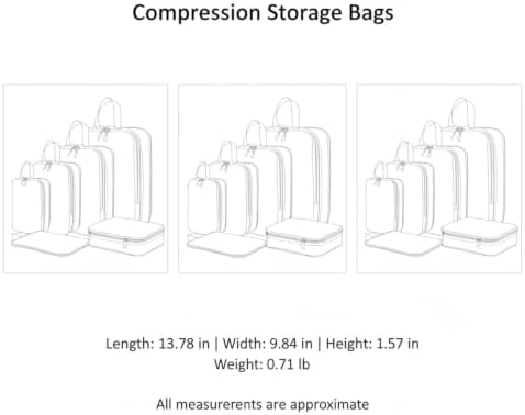 Multipurpose Manual Compression Bags for Travel & Home, PP Space Saver Organizers, 13.8 x 9.8 Inch No-Vacuum Storage Solution - Image 7