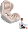 Ergonomic Seat Cushion with Lumbar Support, Memory Foam by Unknown
