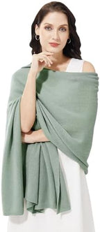 Soft Cashmere Blend Wrap Chic Scarf Stole for Women Wayfarer Travel Extra Large 87"x28" by RYYOYYCashmereAccessories