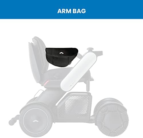 WHILL Side Bag; Compatible with Model Ci, C2 and F; One Size (Black) - Image 3