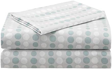 Madison Park Essentials Cozy Bed in a Bag Comforter, Vibrant Color Design All Season Down Alternative Cover with Complete Sheet Set, King(104"x92"), Circular Aqua, 9 Piece - Image 5