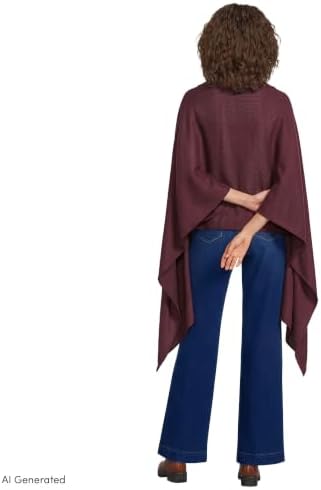 Lands' End Women's CashTouch Shawl Wrap - Image 2