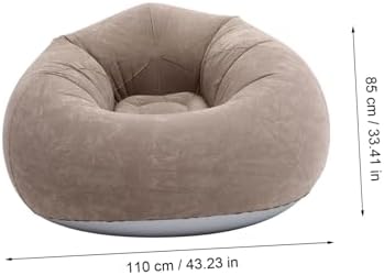 VICASKY Inflatable PVC Lounge Chair Sofa Foldable Outdoor Seat - Image 3