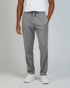 3 Pack Men's Mesh Sweatpants Open Bottom Lounge Workout Track Gym Pants - Image 2