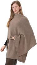 Cashmere Wrap Soft Knitted Scarf Stole for Women Airplane Travel Blanket Shawl 87x28 IN Extra Large Pashmina by Unknown