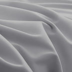 Mocassi King Size 4-Piece Bed Sheet Set - 1800 Premium Hotel Quality Microfiber 18-24 Inches Extra Deep Pocket Fitted Sheet- Luxury Soft, Breathable, Wrinkle, and Fade Resistant, Silver - Image 7