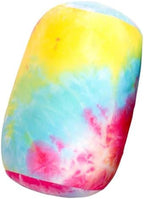 Neck Roll Pillow Tube Microbead Pillows Body Sopport Microbead Bolster 7 and 12Inches Travel Pillows for Chair Sleeping Car Seat Emotional Colorful Dormroom Accessory(Tie Dyeing) - Image 3