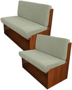 Eco-Ancheng RV Dinette Cushion Covers Seat Covers Camper Cushions Slipcover by Eco-Ancheng